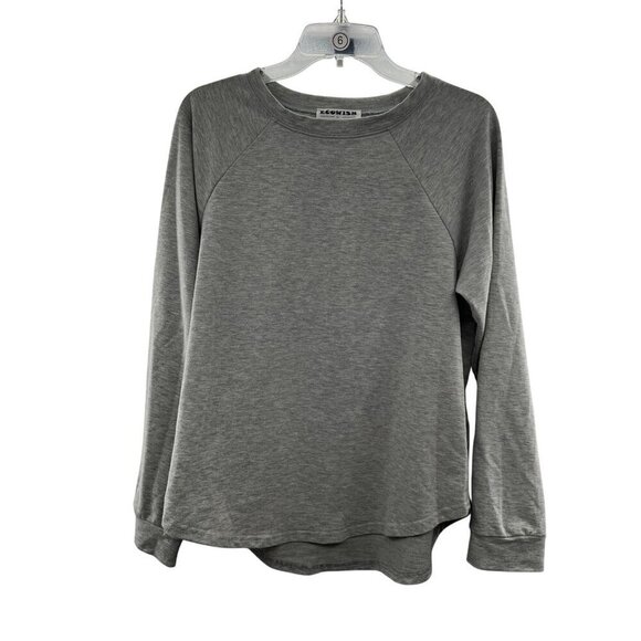 Ecowish Tops - Ecowish Women's Pullover Sweatshirt Gray Size Large Long Sleeve